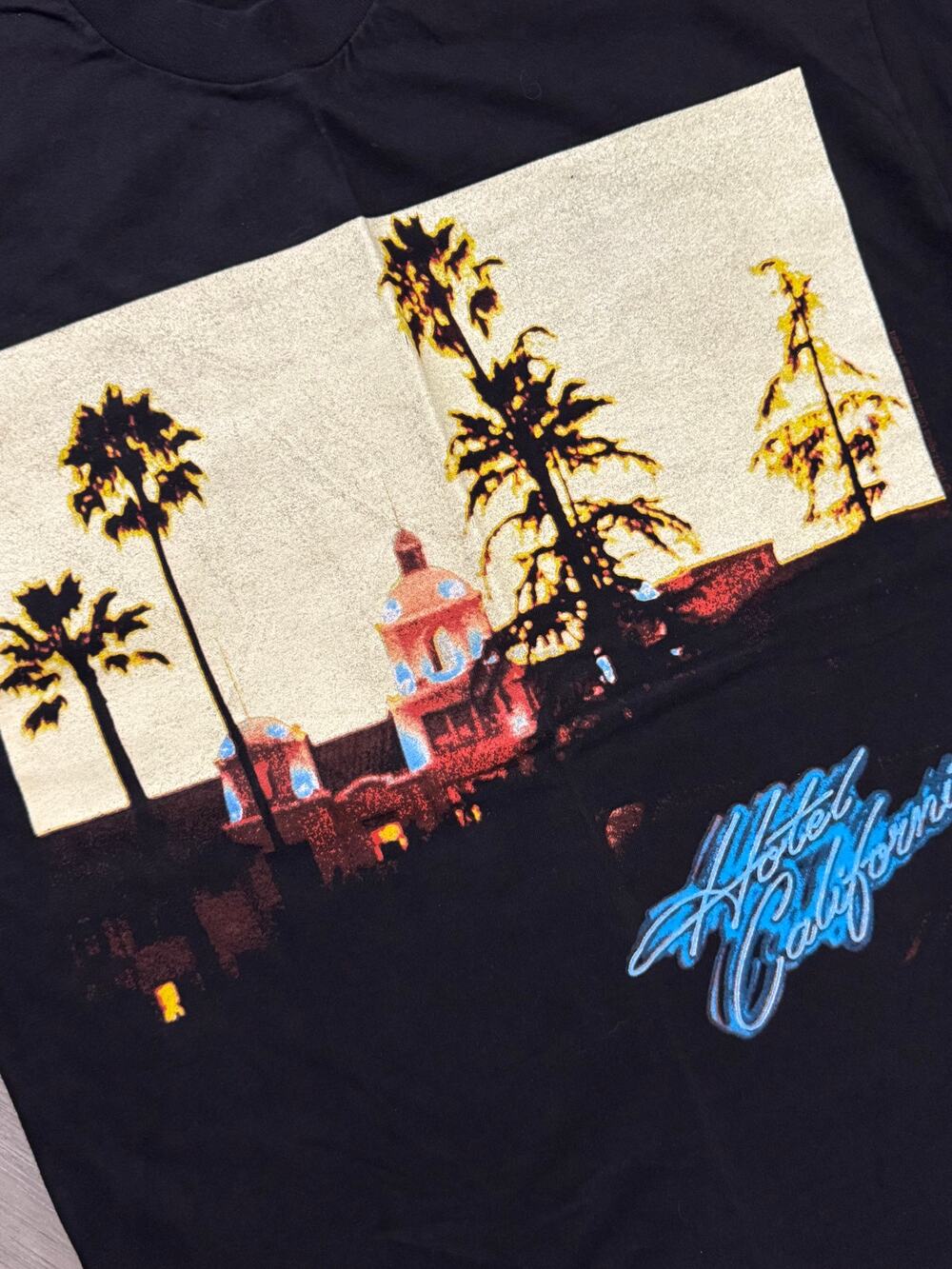 Vintage 1994 Eagles Hell Freezes Over Tour T Shirt L Hotel California Hanes USA